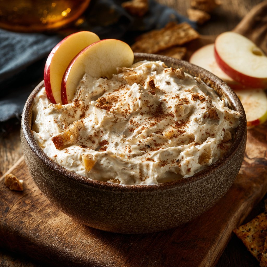 Spiced Apple Crunch Dip
