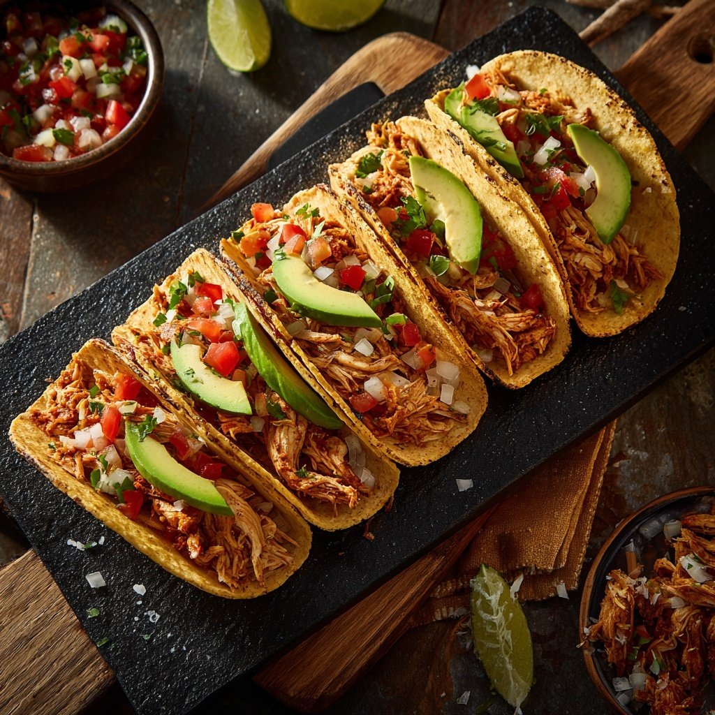 Global Mexican Chicken Tacos