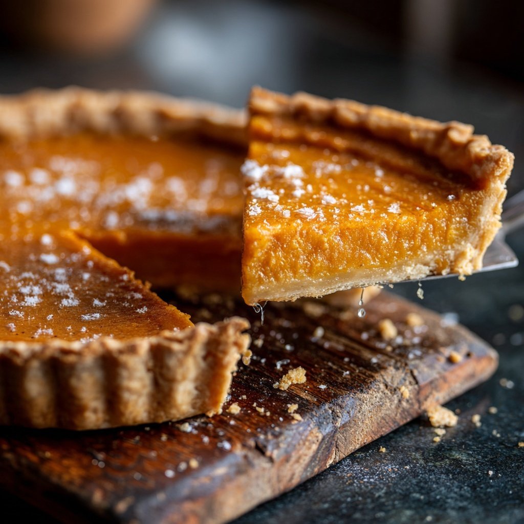 Festive Spiced Pumpkin Pie
