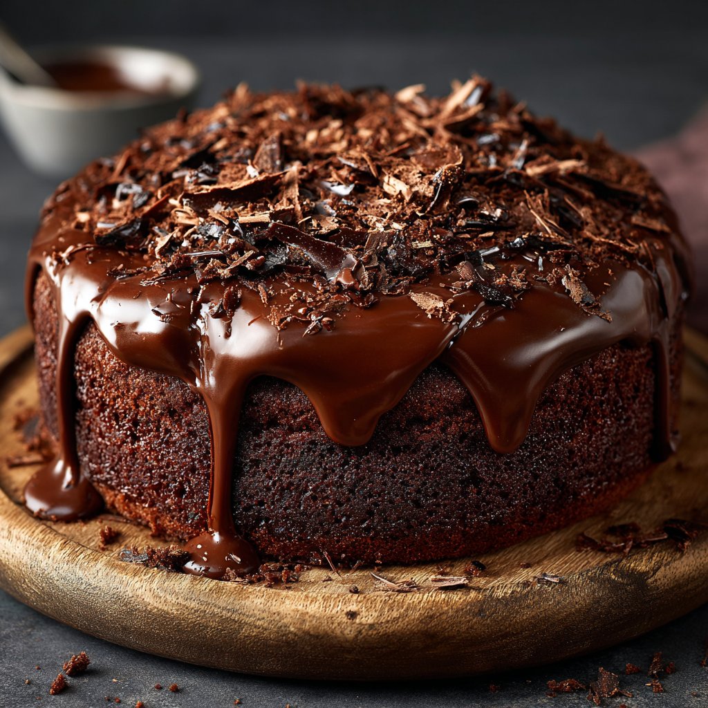 Fluffy Chocolate Pudding Cake