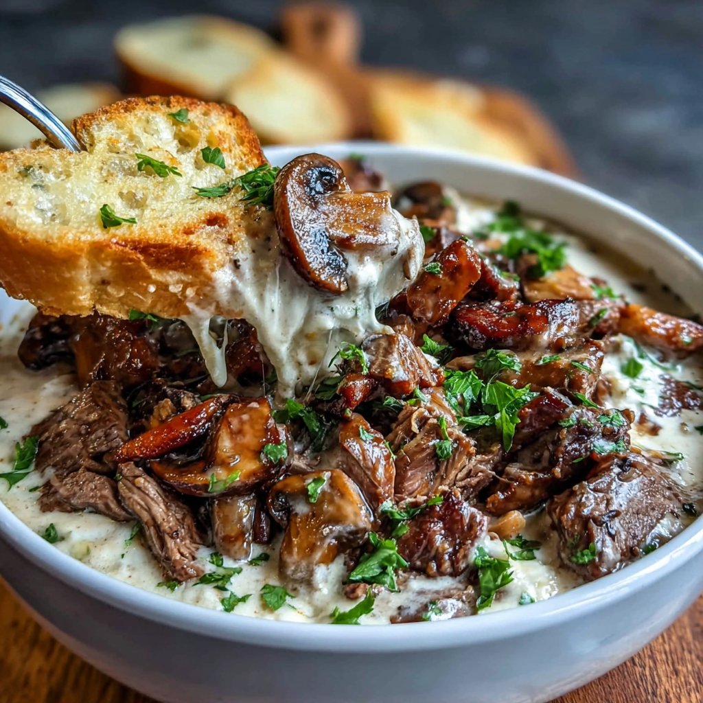 One Pot Beef Stroganoff