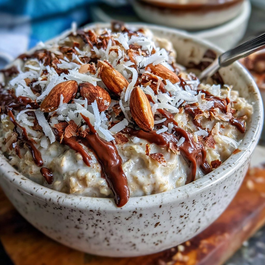 Almond Joy Protein Oats